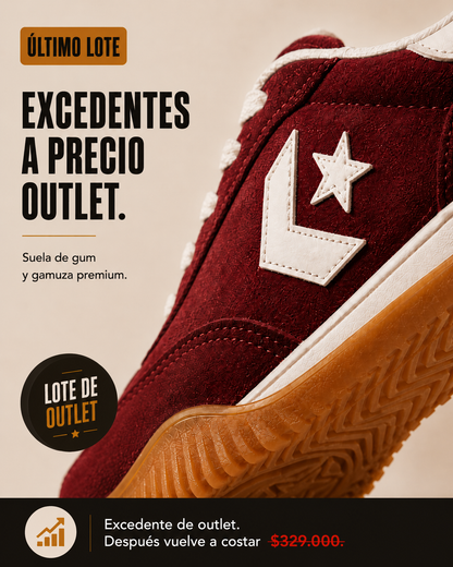 Converse Run Star Y25 + Media de Regalo